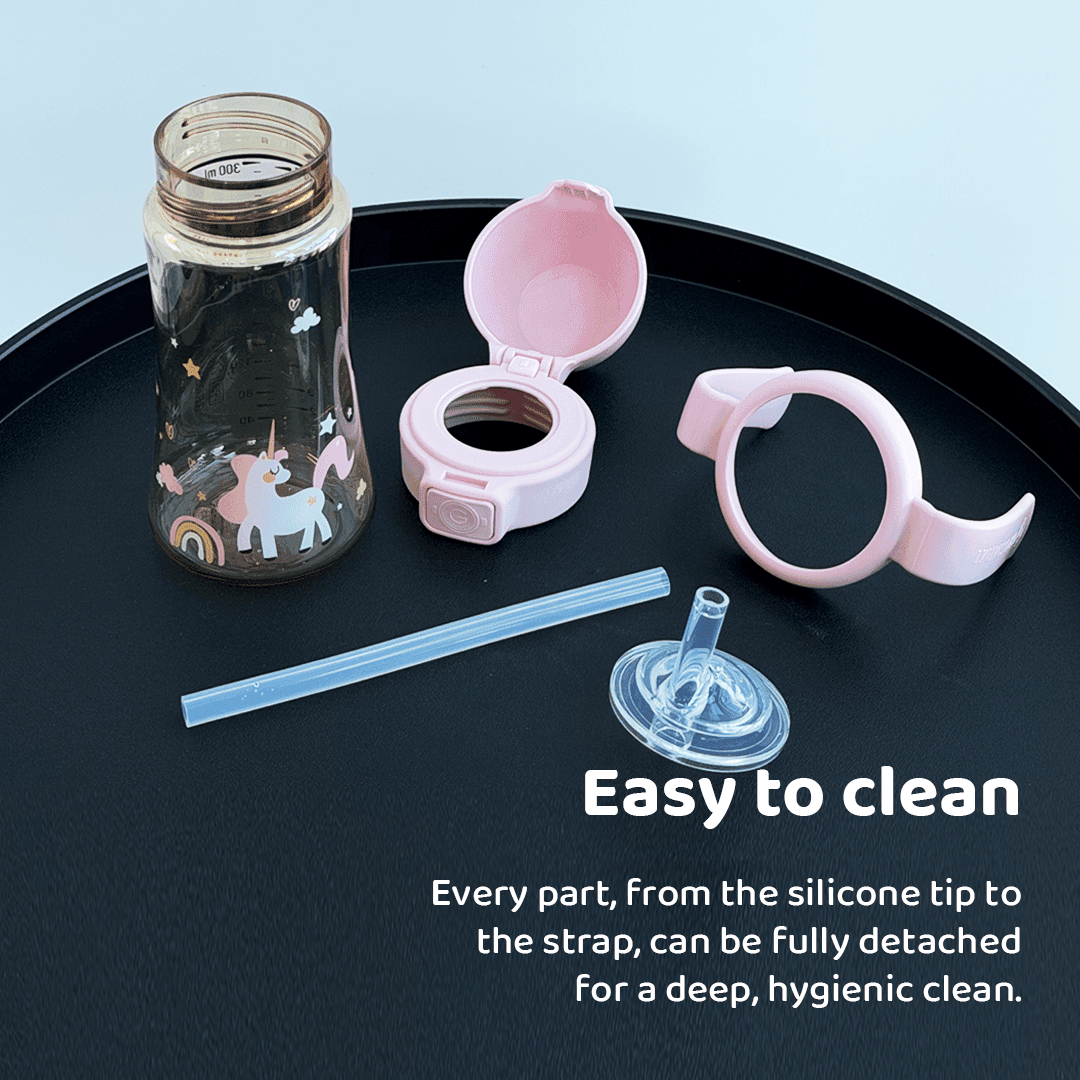 Grosmimi PPSU Straw Cup with Flip Top — what's included in the box
