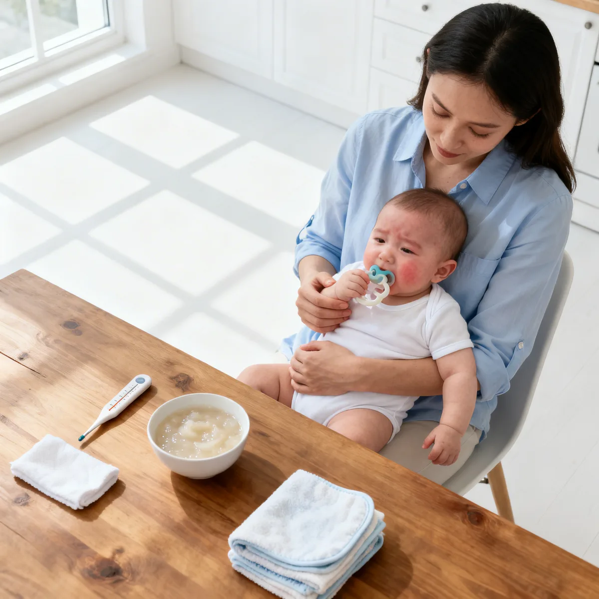 Mother and baby, Teething Fever: Is It Real? What Parents Actually