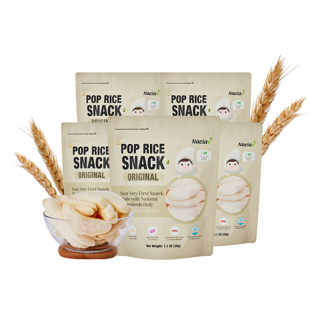 Naeiae Korean Pop Rice Snack Bundle (5 PACKS)