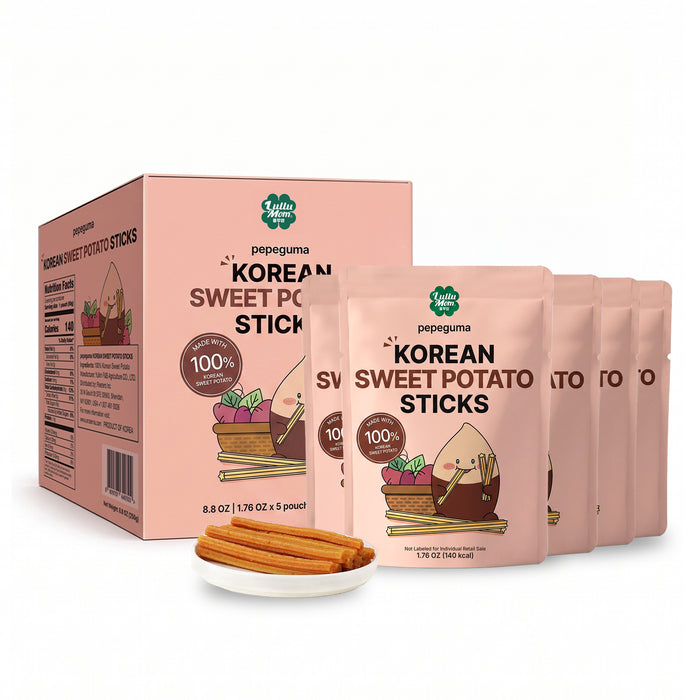 PEPEGUMA KOREAN SWEET POTATO STICKS (5 PACKS)
