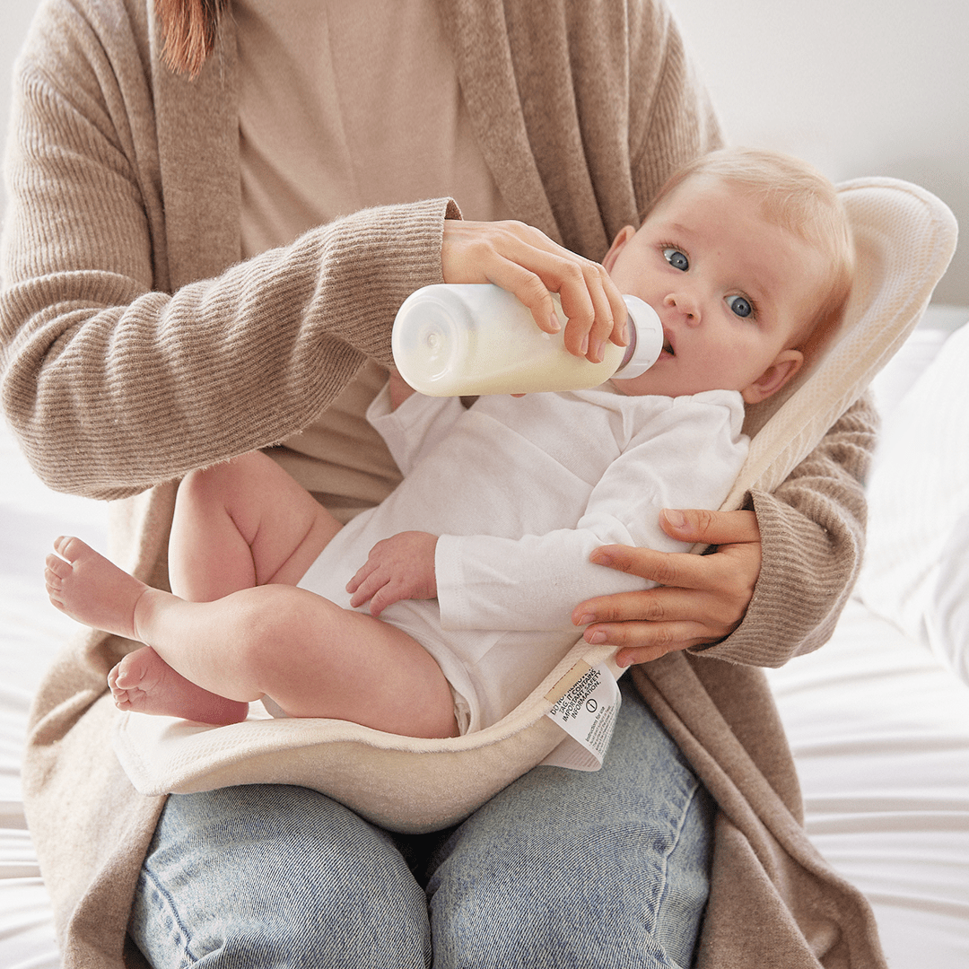 Alpremio Mesh & Organic Baby Bottle Feeding Care Seat - Zezebaebae