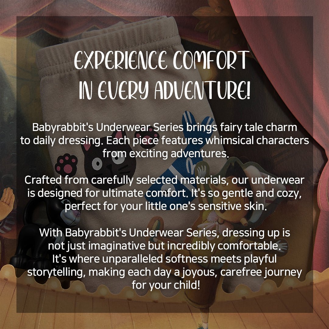 BabyRabbit Boys' Animal Underwear Set - Zezebaebae