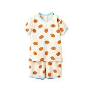 BabyRabbit Brown Poodle Short Sleeve Set