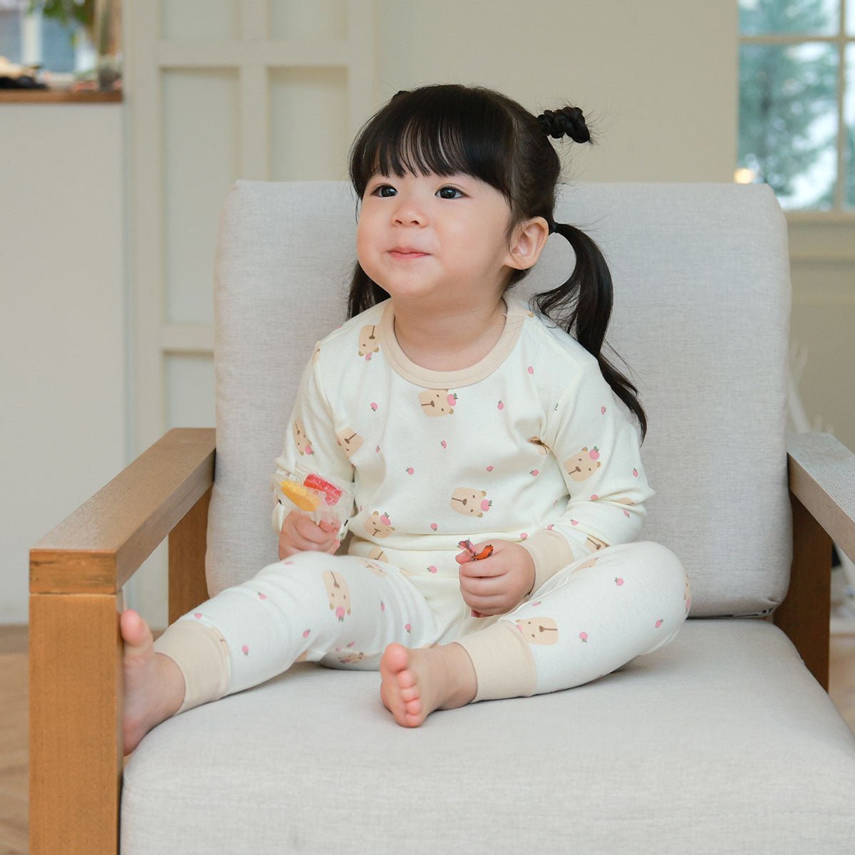 BabyRabbit Capybara Long Sleeve Set - Onzenna