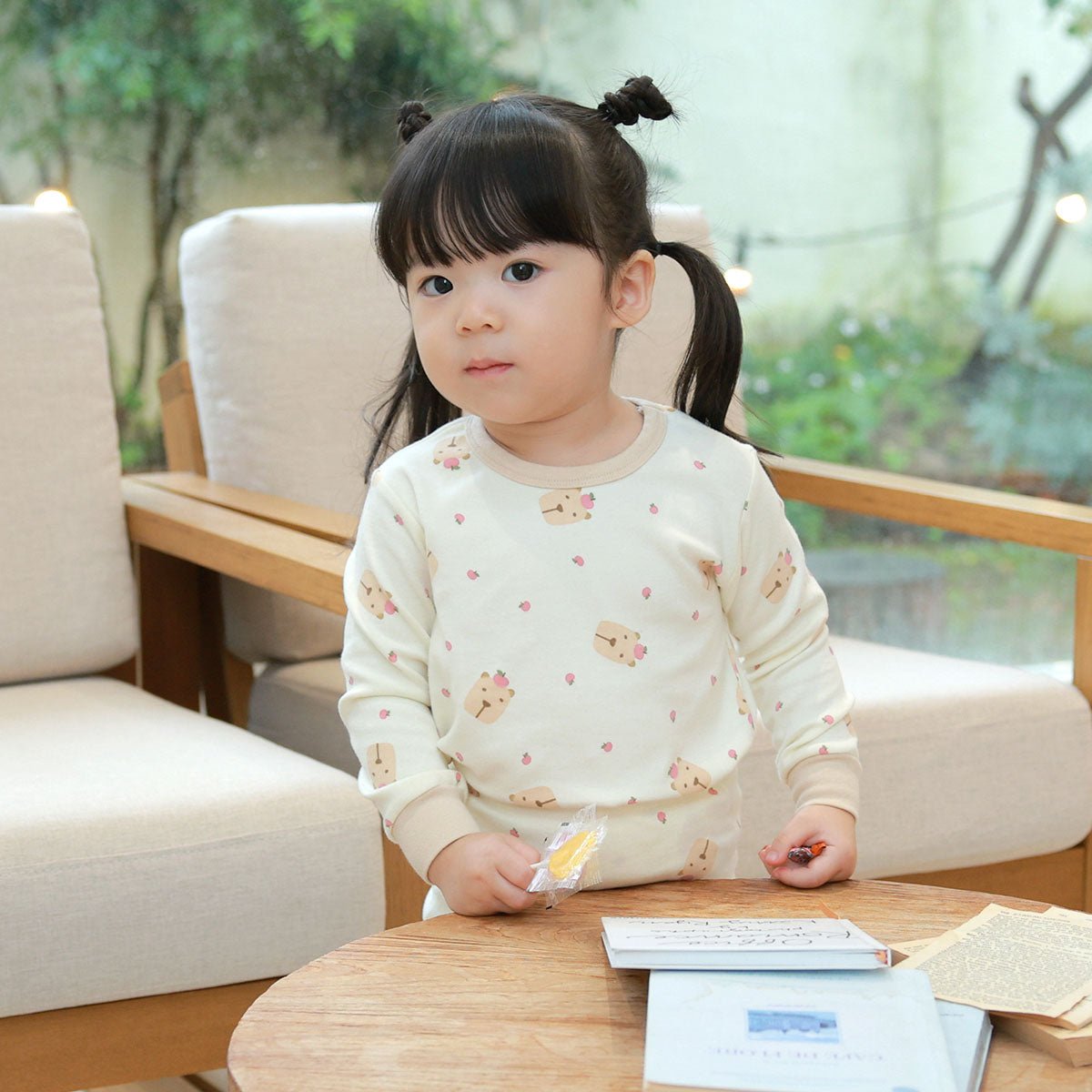 BabyRabbit Capybara Long Sleeve Set - Onzenna