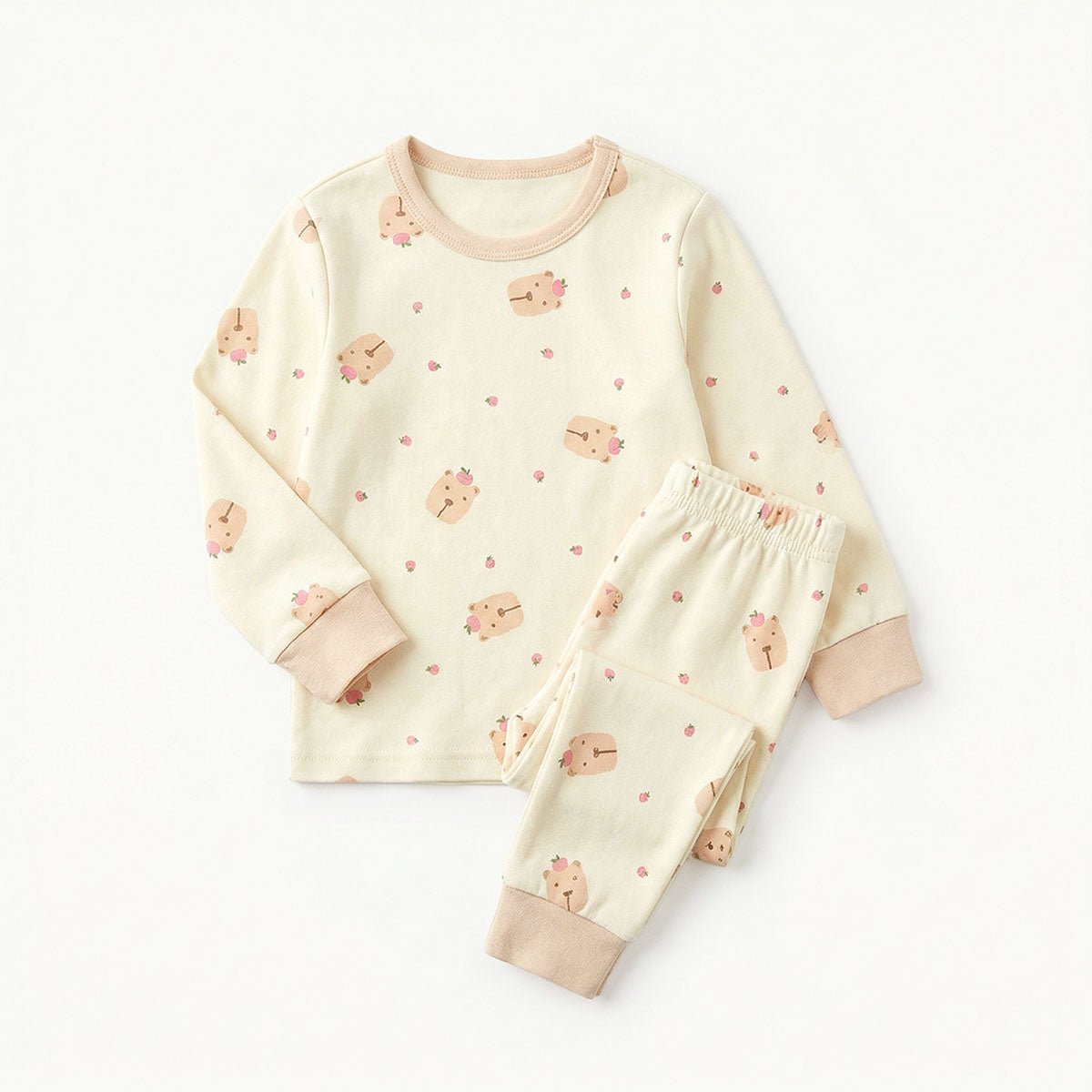 BabyRabbit Capybara Long Sleeve Set - Onzenna