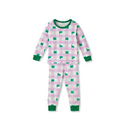 BabyRabbit Frog Checkered Long Sleeve set