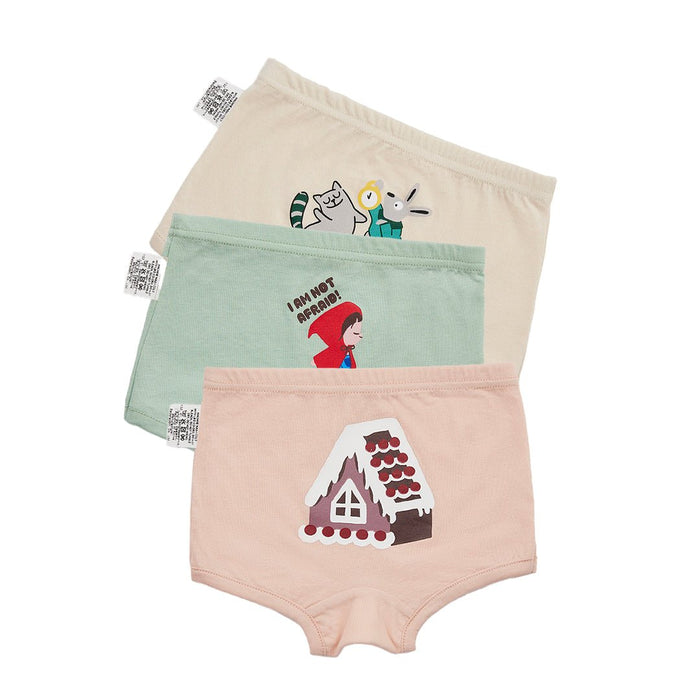 BabyRabbit Girls' Storybook Underwear Set