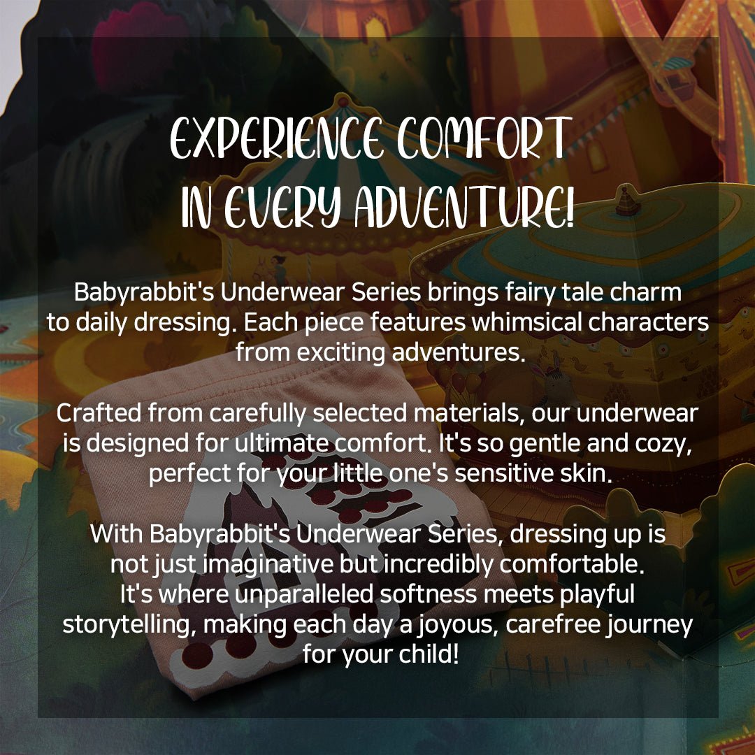 BabyRabbit Girls' Storybook Underwear Set - Zezebaebae