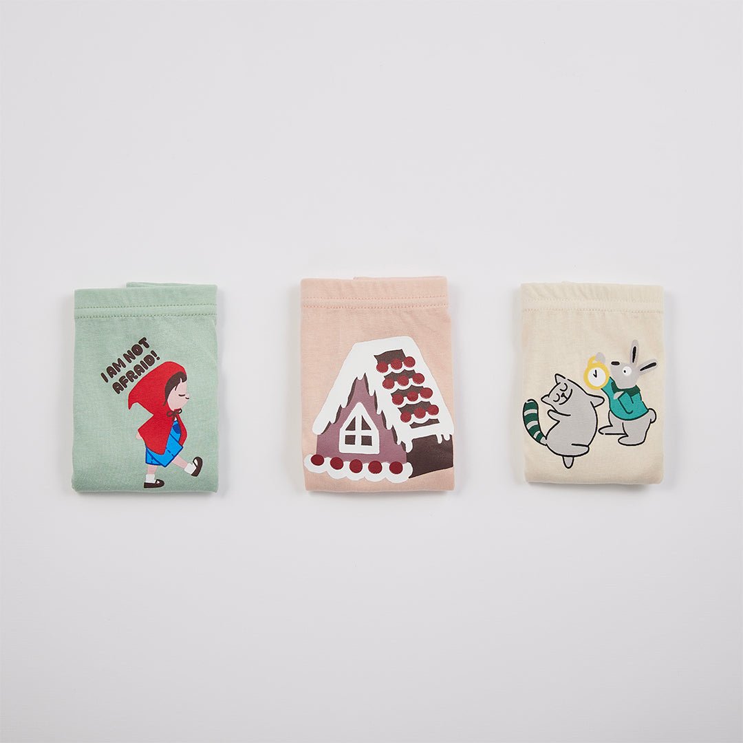 BabyRabbit Girls' Storybook Underwear Set - Zezebaebae