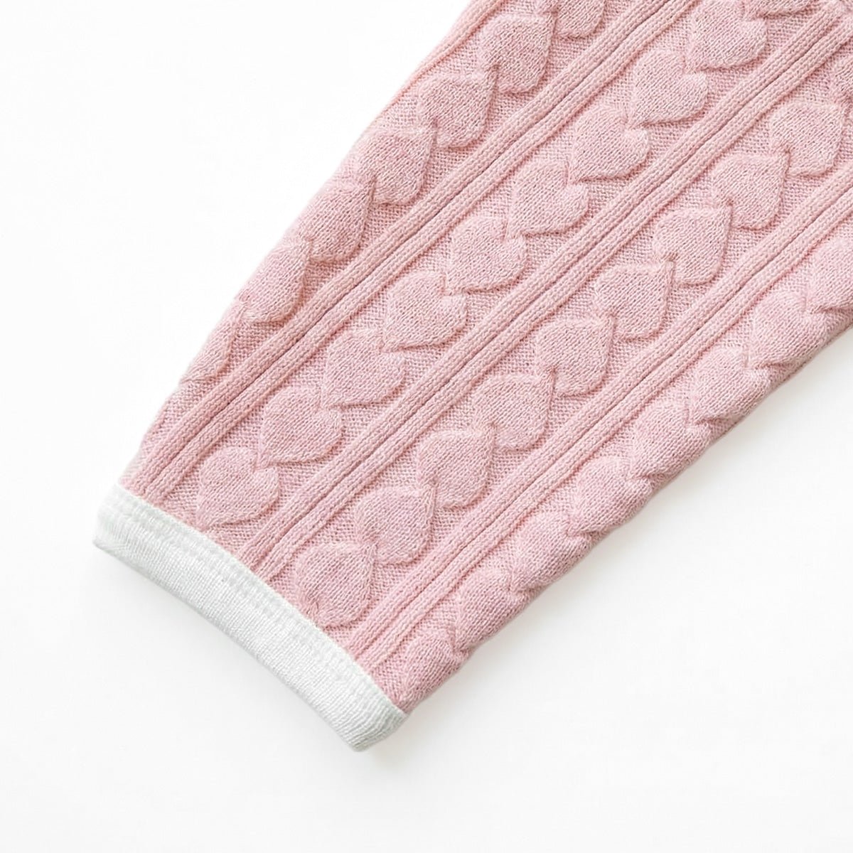 BabyRabbit Heart Jacquard Long Sleeve Set (Relaxed Fit) - Onzenna