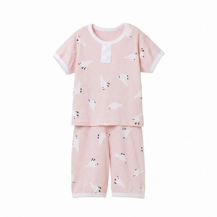 BabyRabbit Little Bird Short Sleeve & Crop Pants Set