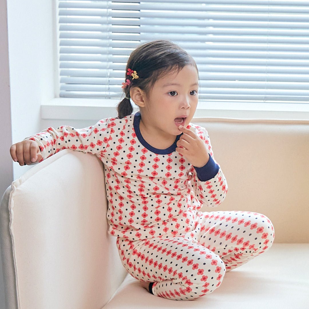 BabyRabbit Lovely Flower Long Sleeve Set - Zezebaebae