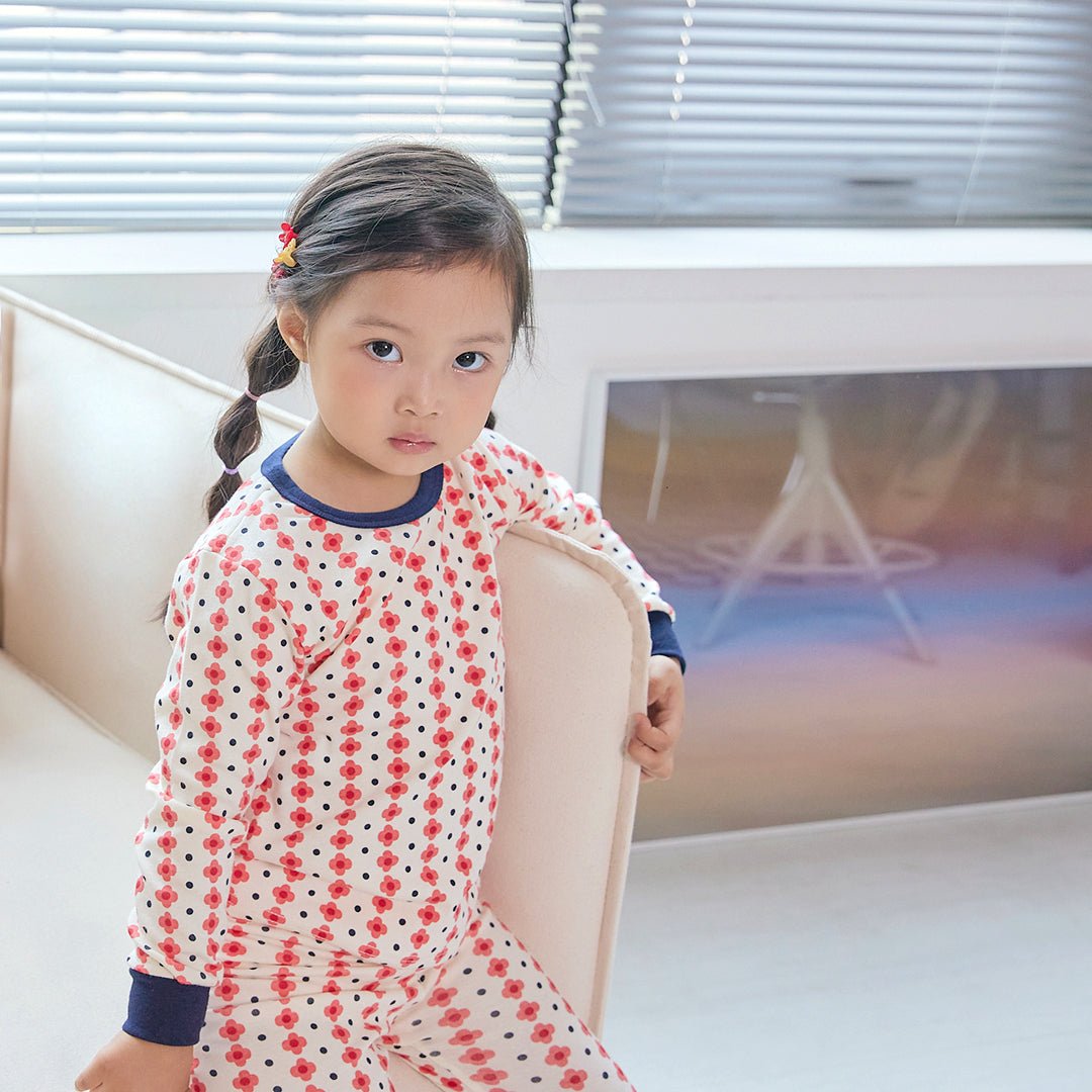 BabyRabbit Lovely Flower Long Sleeve Set - Zezebaebae