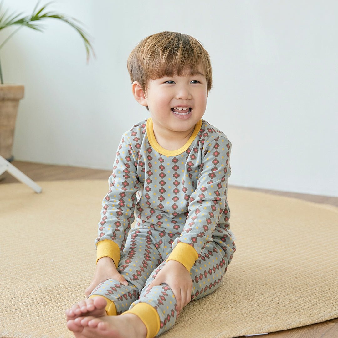 BabyRabbit Lovely Flower Long Sleeve Set - Zezebaebae