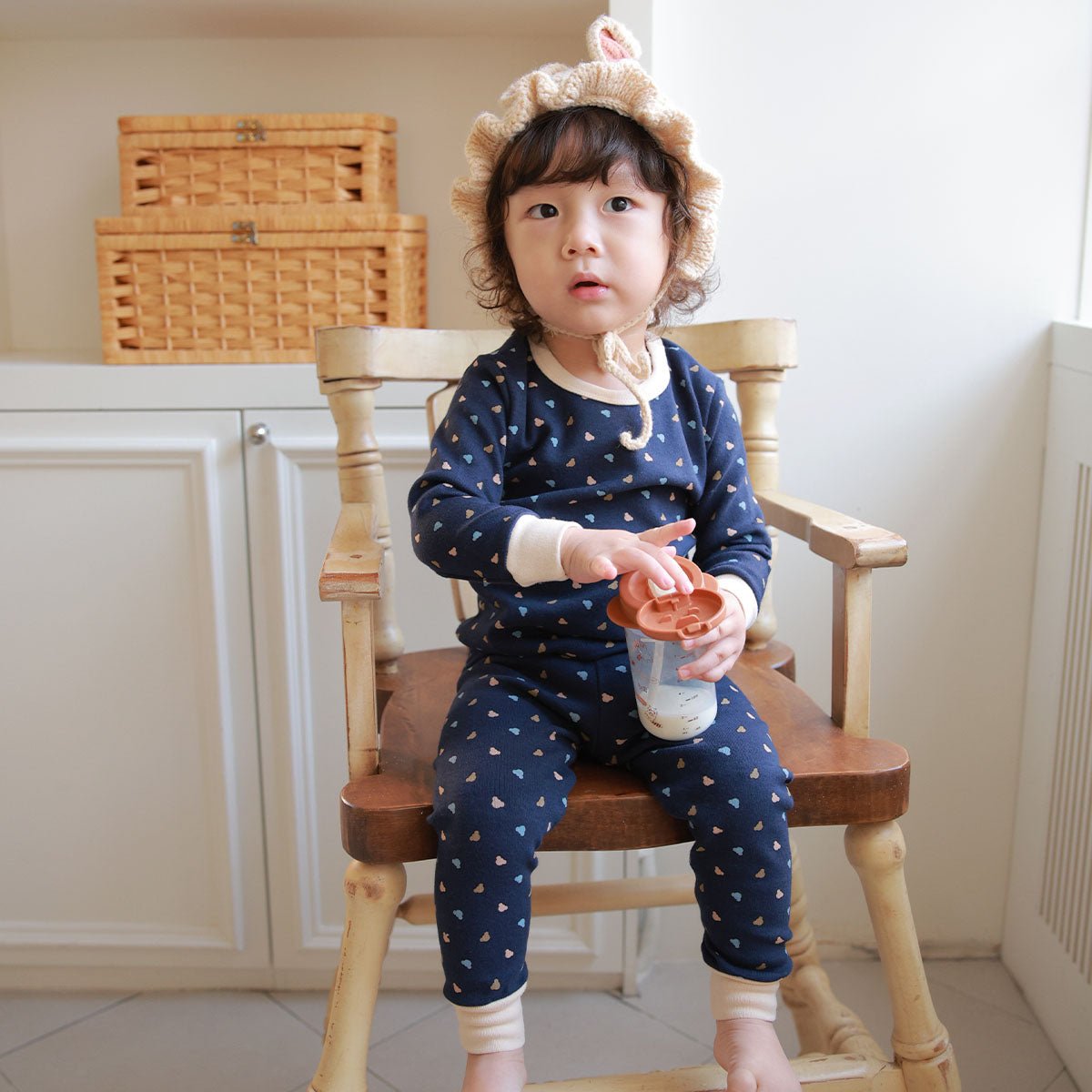 BabyRabbit Mini Bear Long Sleeve Set - Onzenna