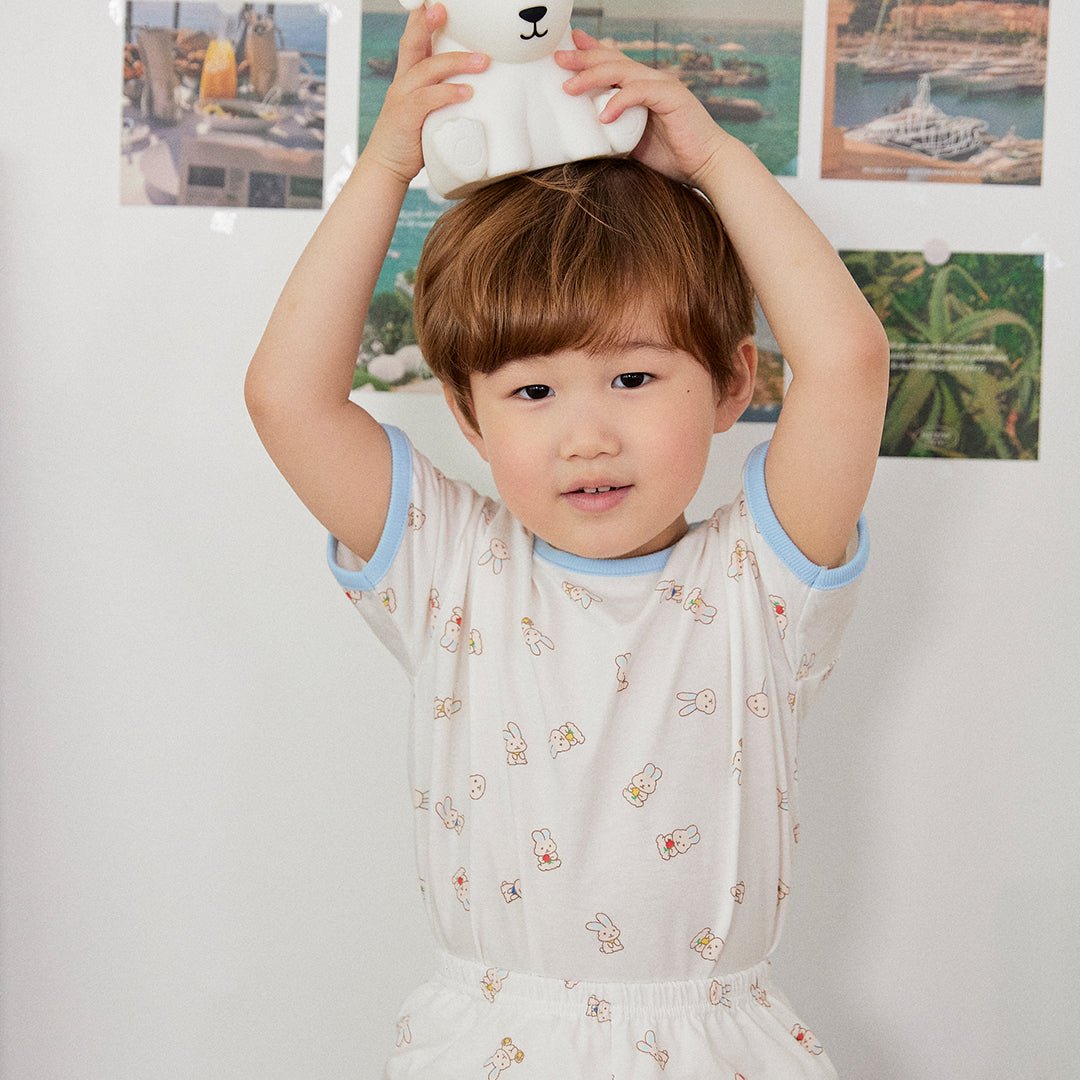 BabyRabbit Rabbit Short Sleeve Set - Zezebaebae