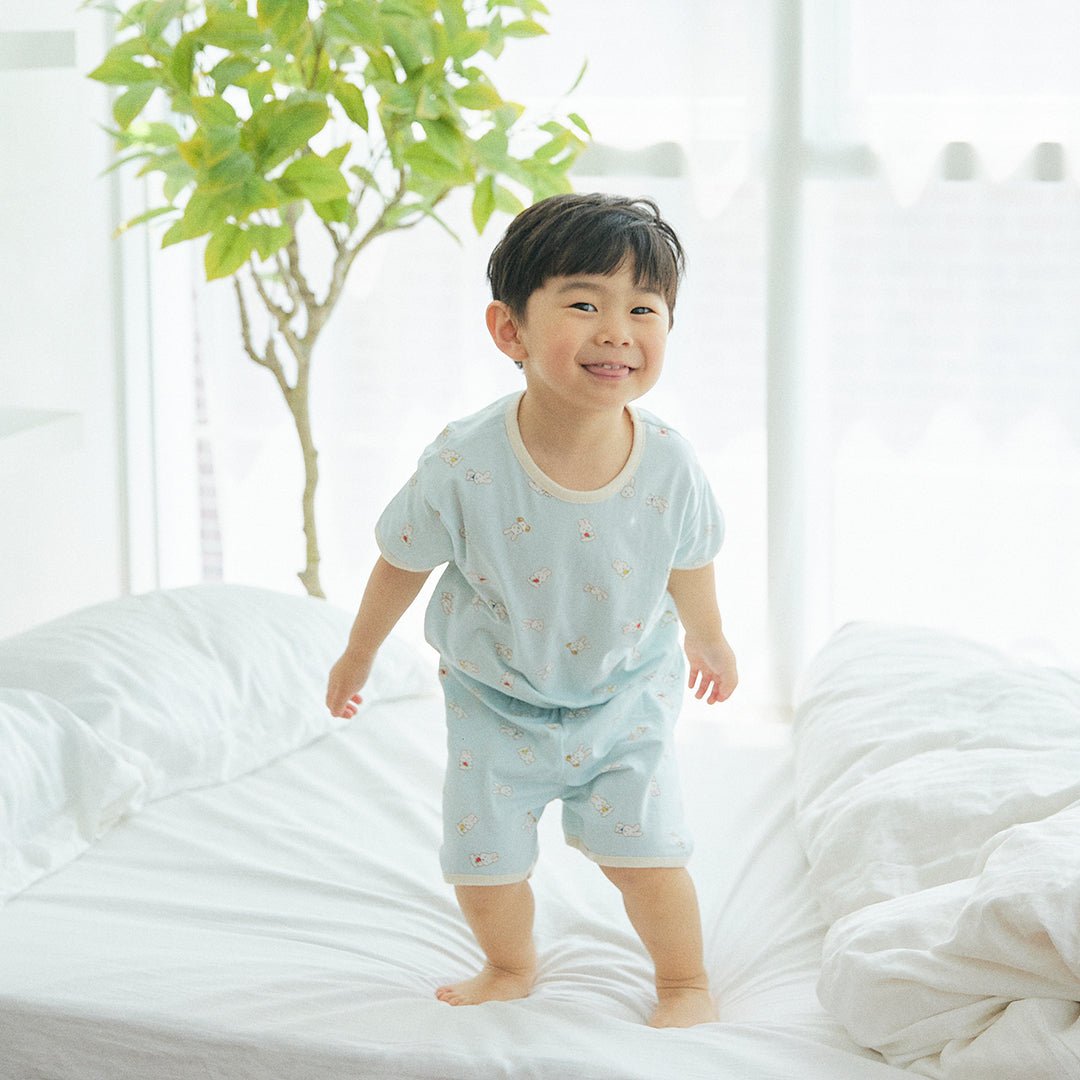BabyRabbit Rabbit Short Sleeve Set - Zezebaebae