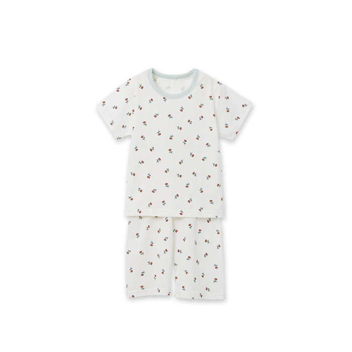 BabyRabbit Rose Short Sleeve & Crop Pants Set