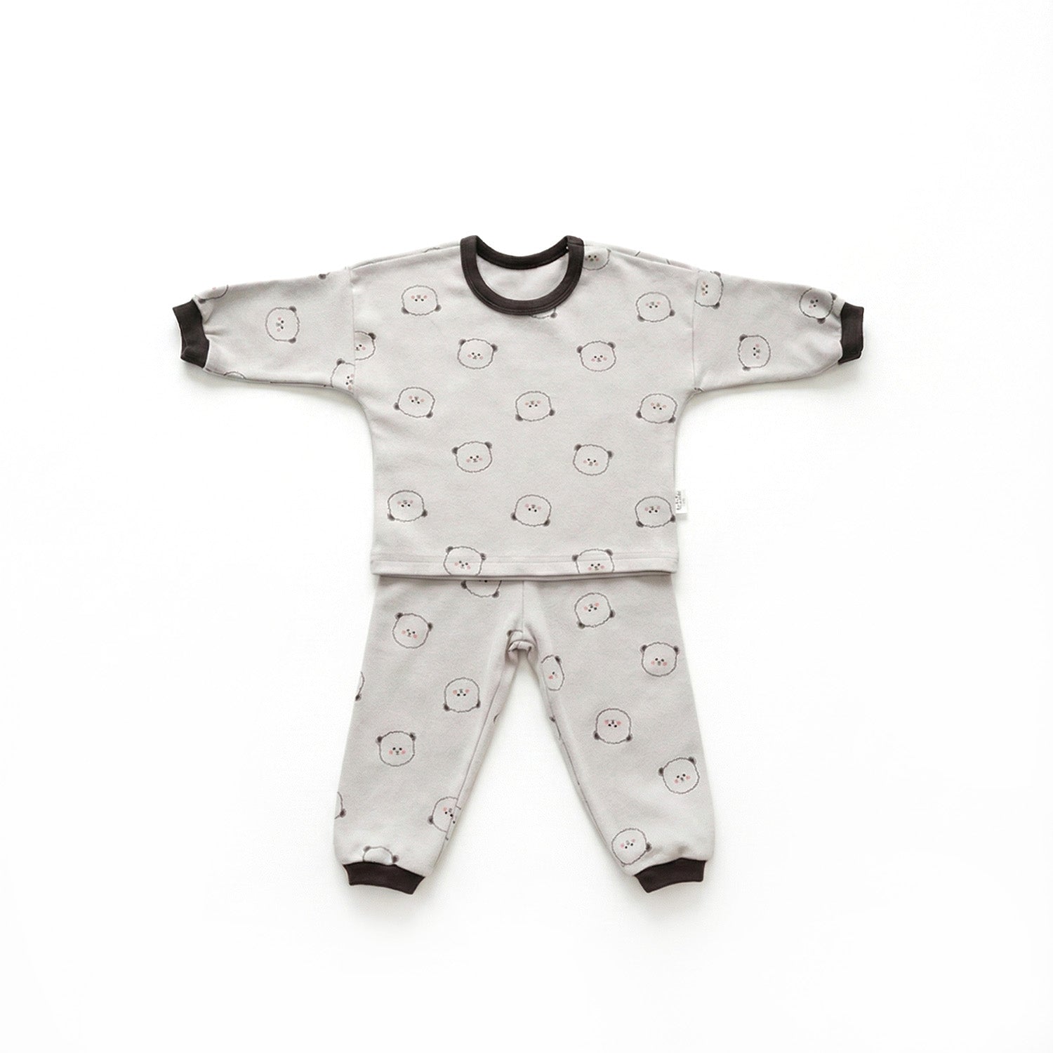 BabyRabbit Teddy BaeBae Long Sleeve Set (Relaxed Fit) - Zezebaebae