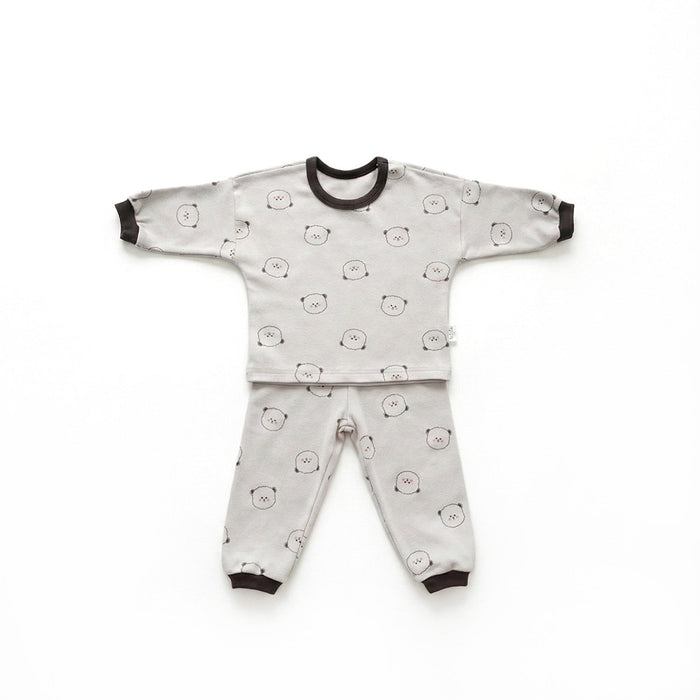 BabyRabbit Teddy BaeBae Long Sleeve Set (Relaxed Fit)