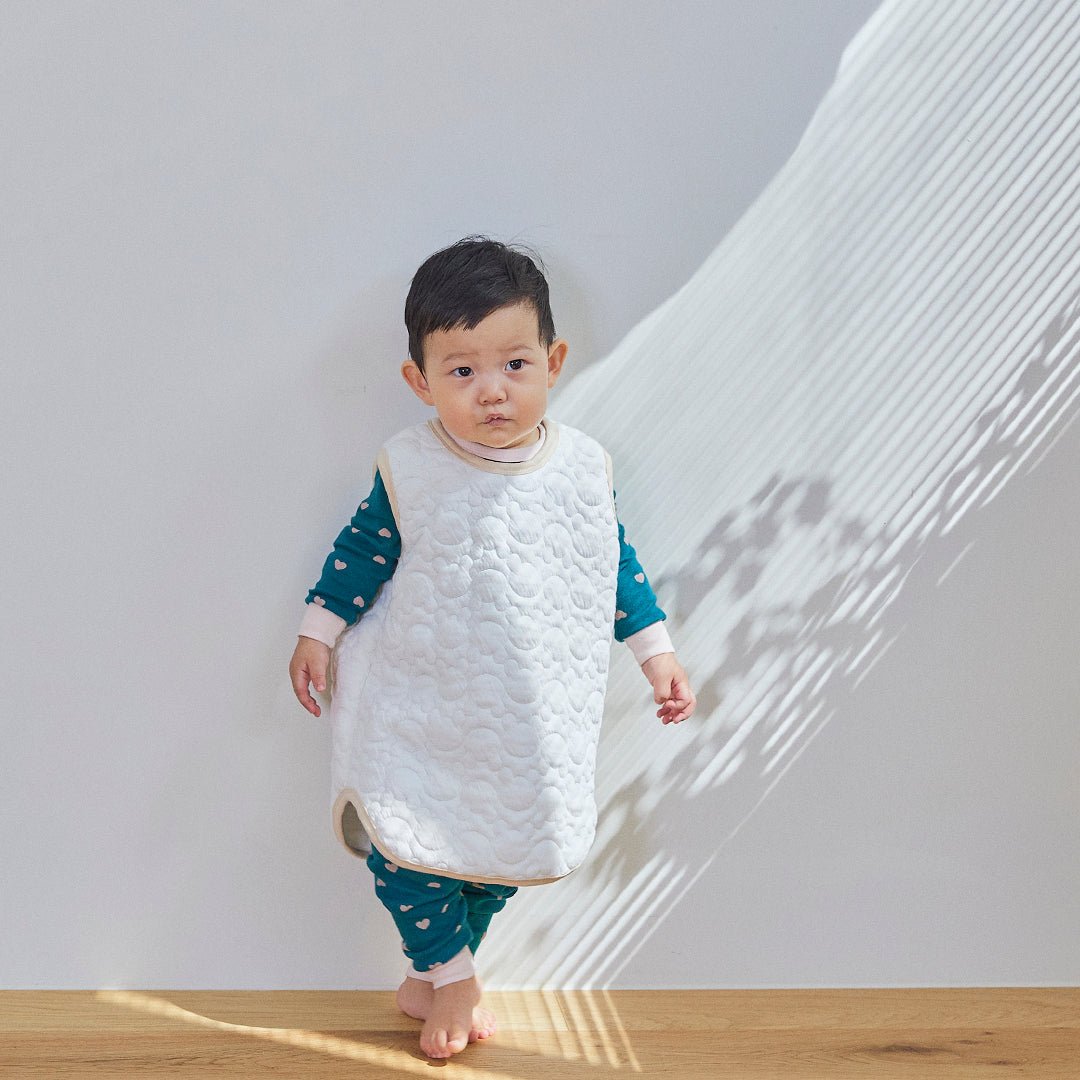 BabyRabbit Teddy Bear Quilted Vest - Zezebaebae