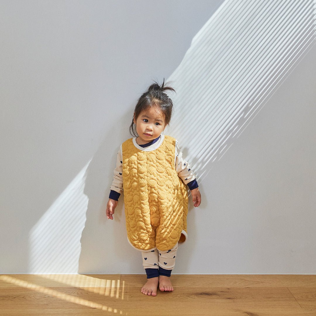 BabyRabbit Teddy Bear Quilted Vest - Zezebaebae