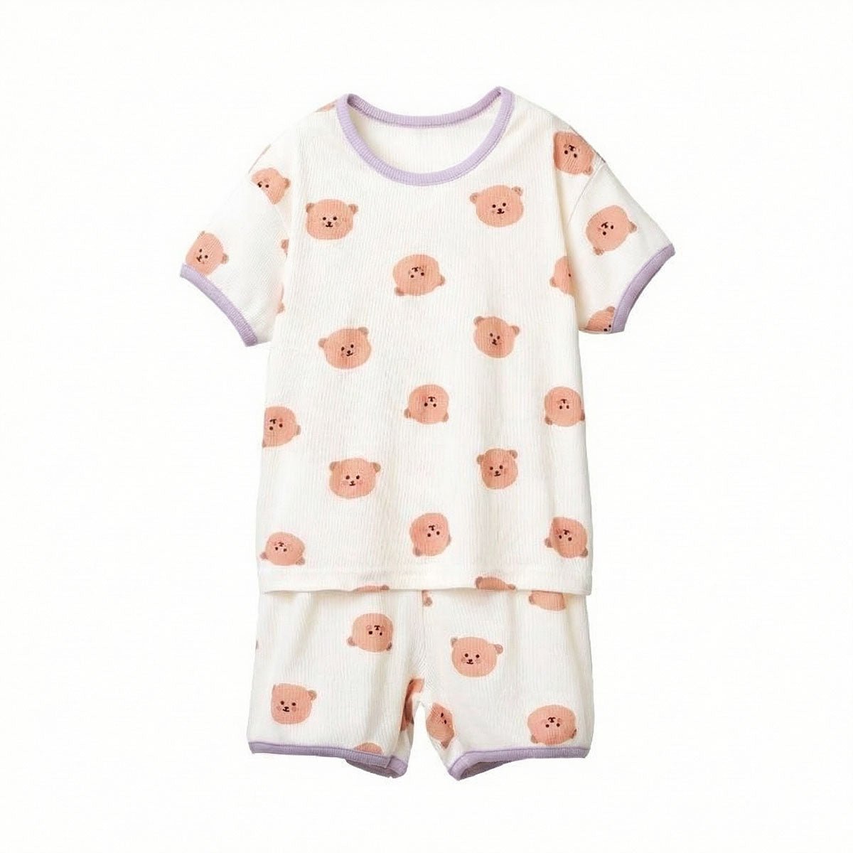 BabyRabbit Teddy Bear Short Sleeve Set - Onzenna
