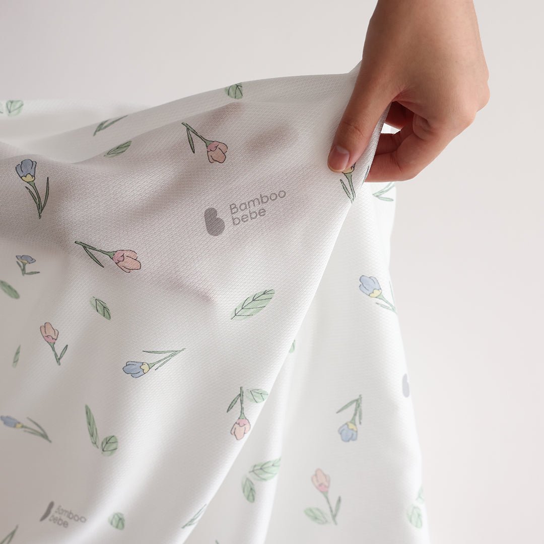 BambooBebe Signature Bath Towel/Swaddle/Cloth Diaper - Flower Buds 3 pack - Zezebaebae