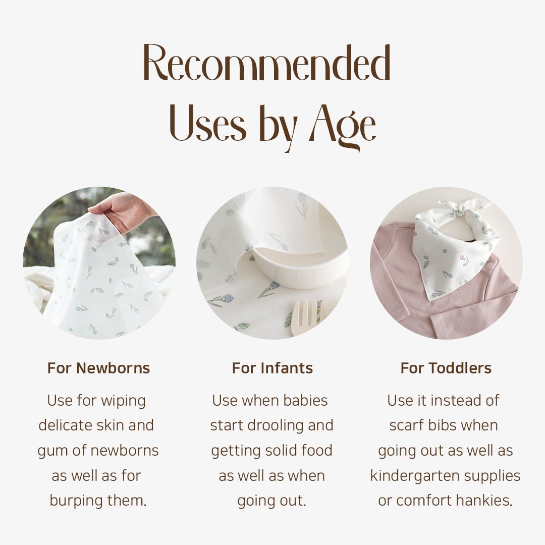 BambooBebe Signature Bath Towel/Swaddle/Cloth Diaper - Flower Buds 3 pack - Zezebaebae