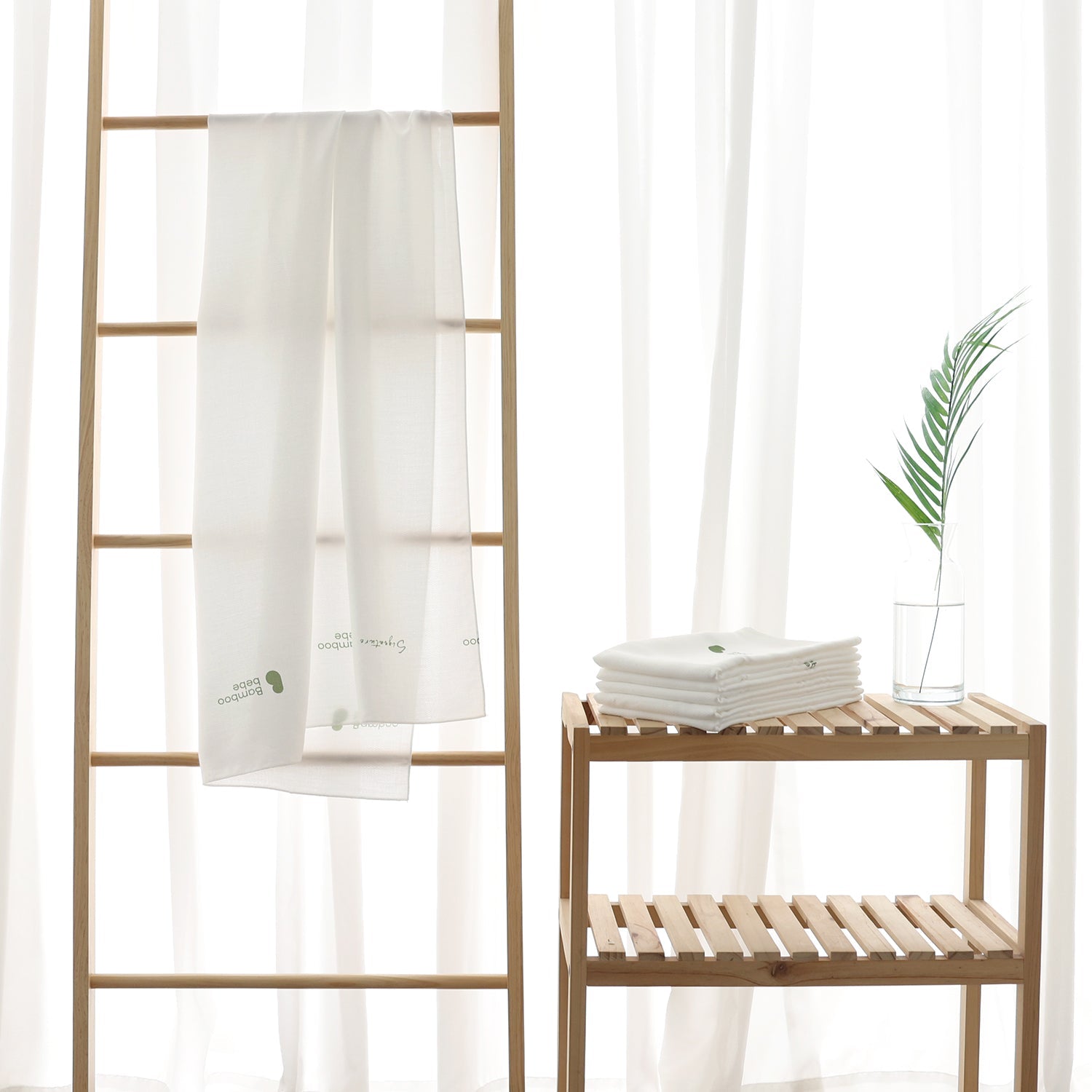 BambooBebe Signature Bath Towel/Swaddle/Cloth Diaper - Pure 5 pack - Zezebaebae