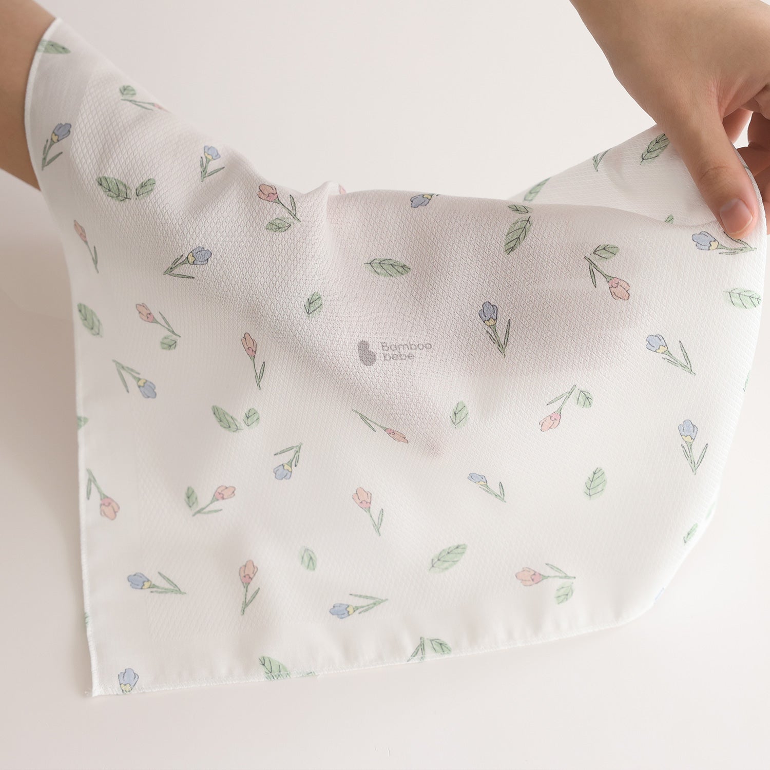 BambooBebe Signature Embossed Hankie - Flower Buds 5 pack - Zezebaebae
