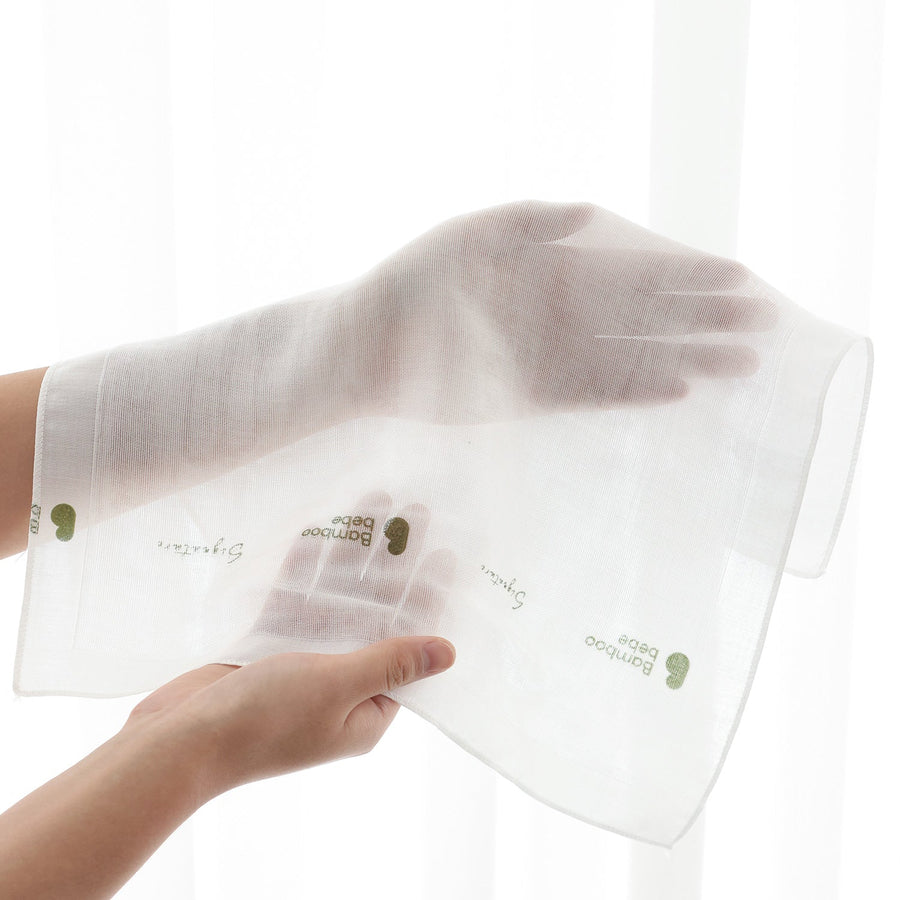 BambooBebe Signature Gauze Hankie - Pure