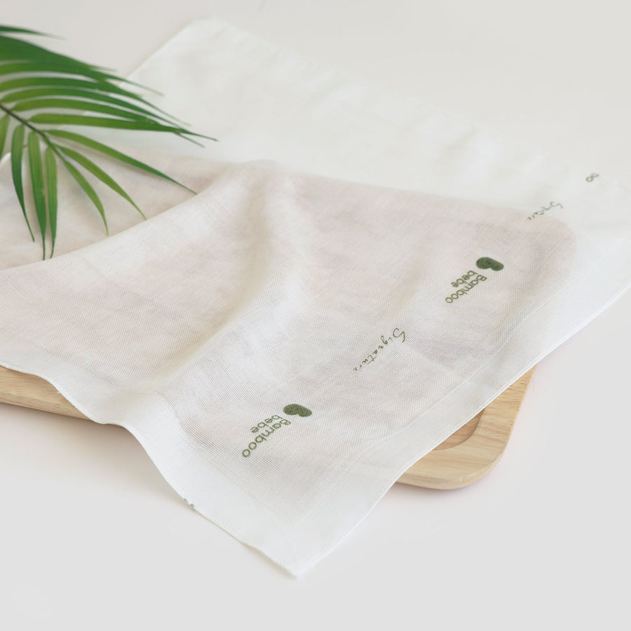 BambooBebe Signature Gauze Hankie - Pure