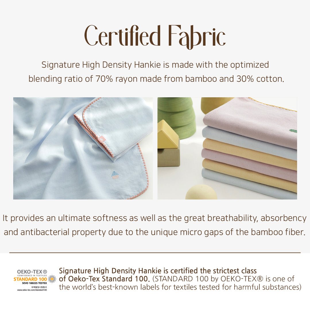 BambooBebe Signature High Density Hankie - Zezebaebae