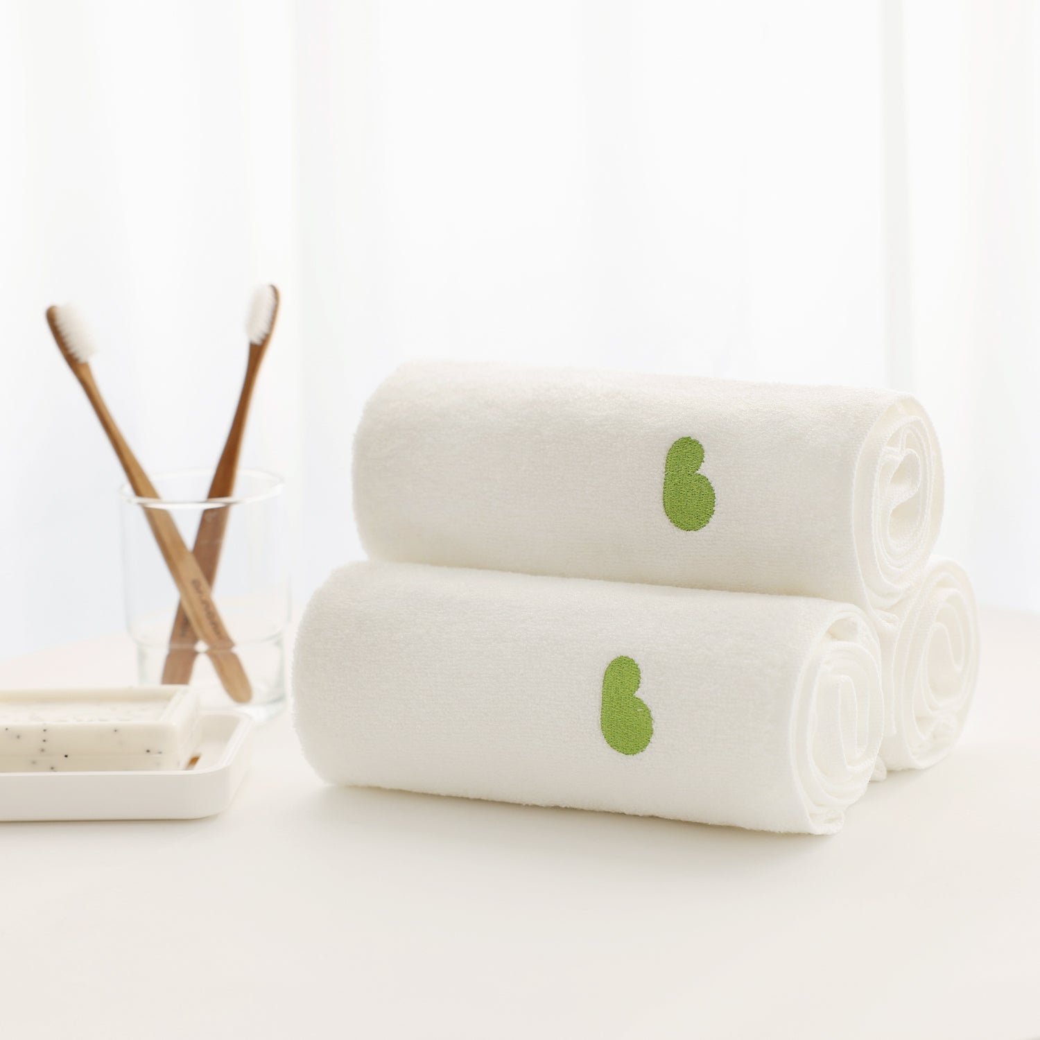 BambooBebe TokTok Face Towel 3 pack - Zezebaebae