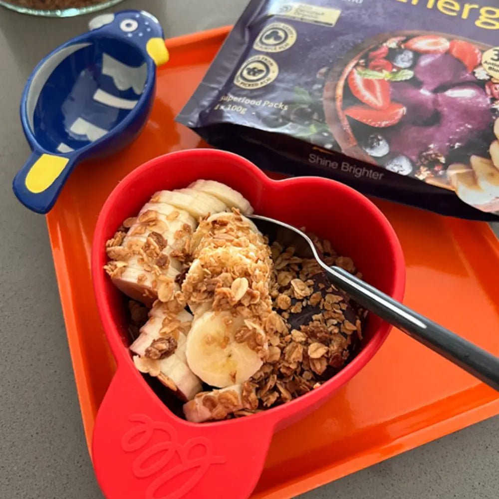 beemymagic Beemeal Bowl Heart - Zezebaebae