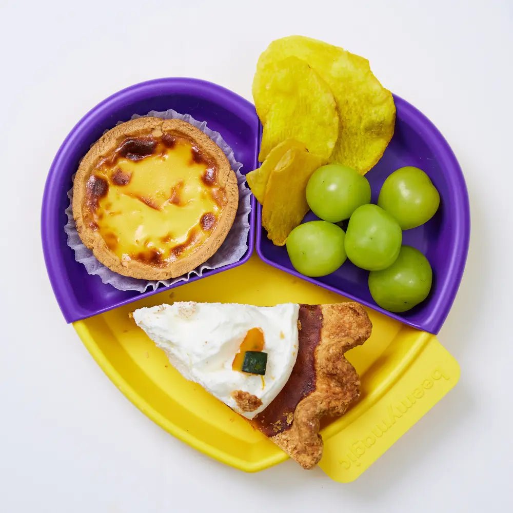 beemymagic Beemeal Heart Tray Modular Dish - Zezebaebae