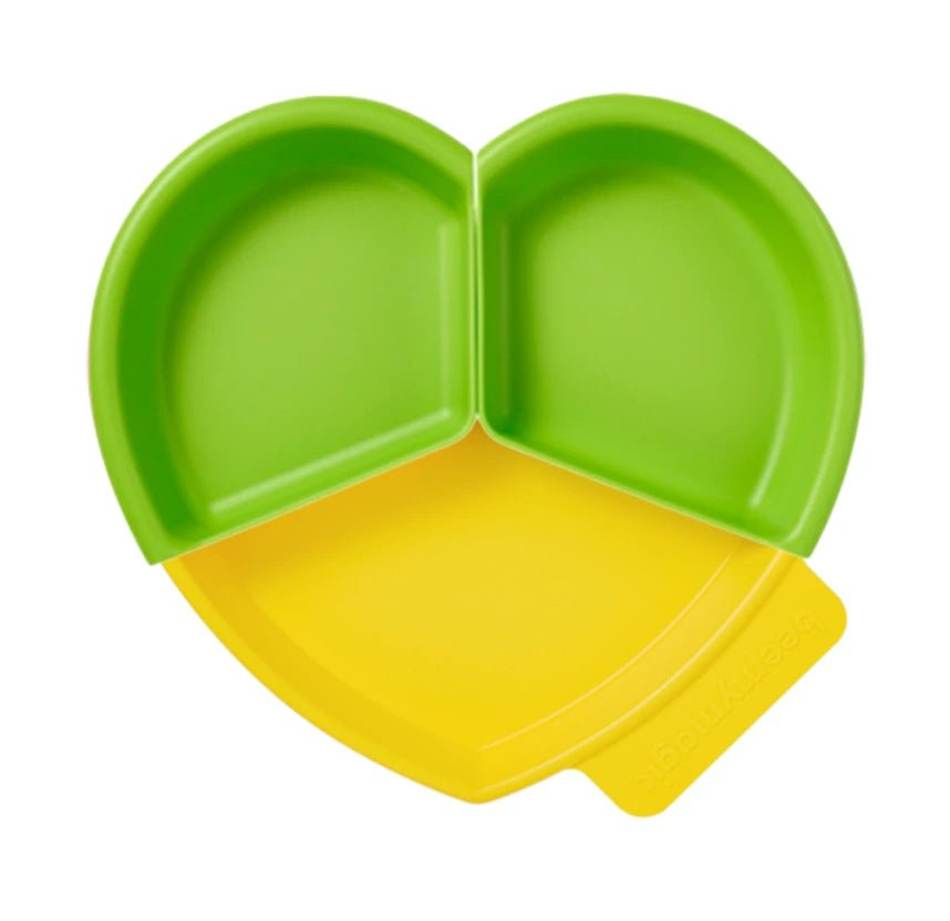 beemymagic Beemeal Heart Tray Modular Dish - Zezebaebae