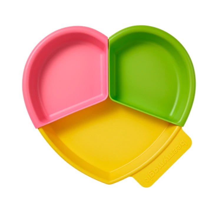 beemymagic Beemeal Heart Tray Modular Dish - Zezebaebae