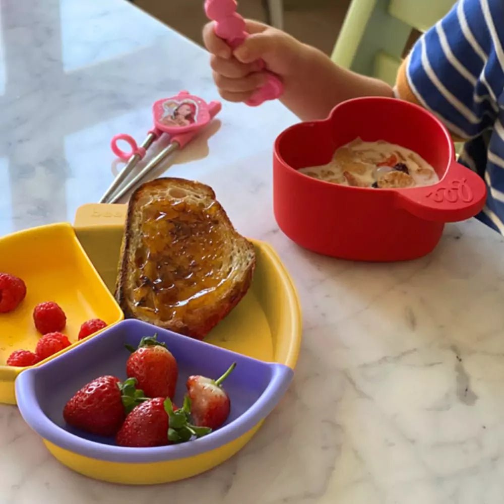 beemymagic Beemeal Heart Tray Modular Dish - Zezebaebae