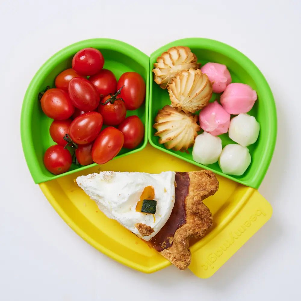 beemymagic Beemeal Heart Tray Modular Dish - Zezebaebae