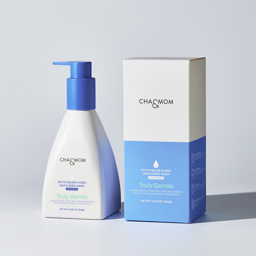 CHA&MOM Phyto Seline Hydro Hair & Body Wash, 10.58oz - Zezebaebae