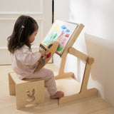 Comme moi Book Stand & Stool Bundle