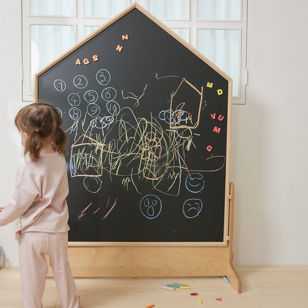 Comme moi Double - sided Drawing Board - Zezebaebae