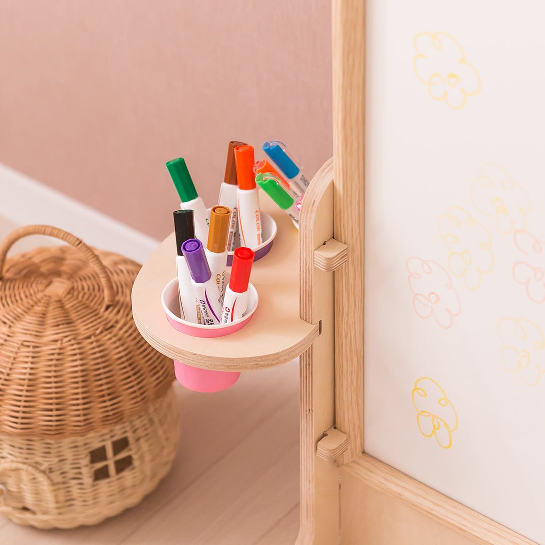 Comme moi Double - sided Drawing Board - Zezebaebae