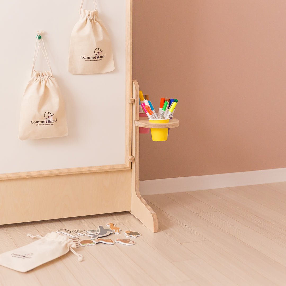 Comme moi Double - sided Drawing Board - Zezebaebae