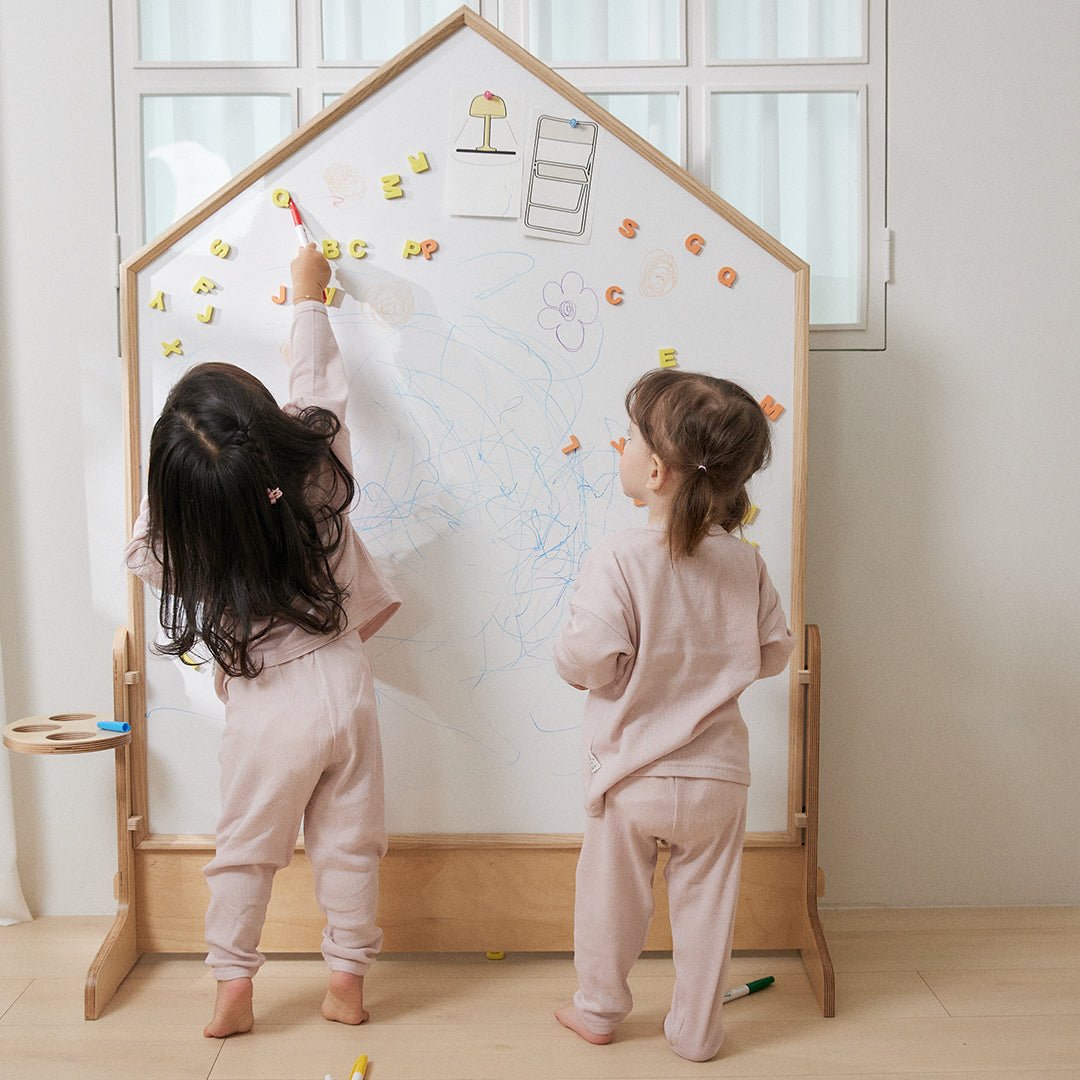 Comme moi Double - sided Drawing Board - Zezebaebae