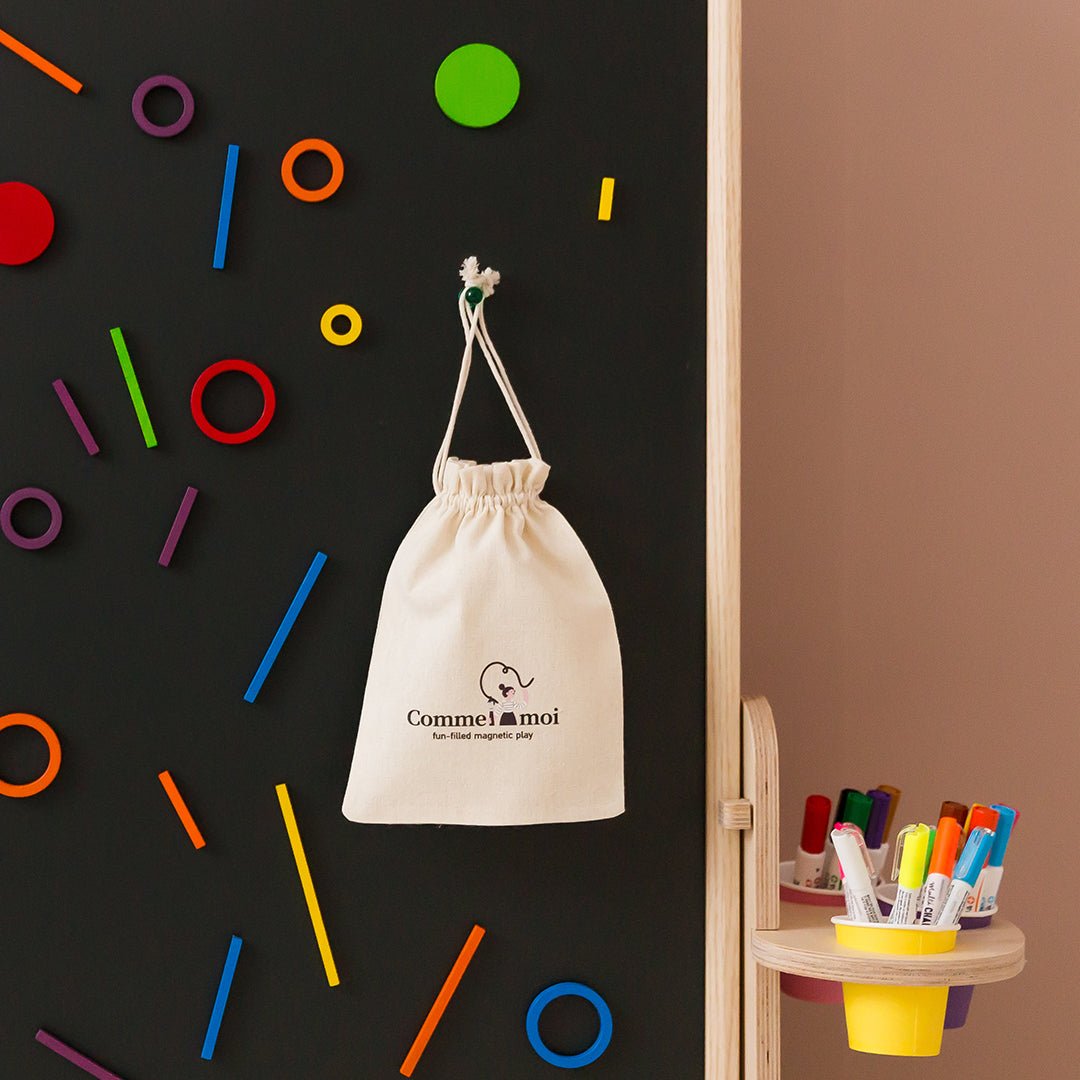 Comme moi Double - sided Drawing Board - Zezebaebae