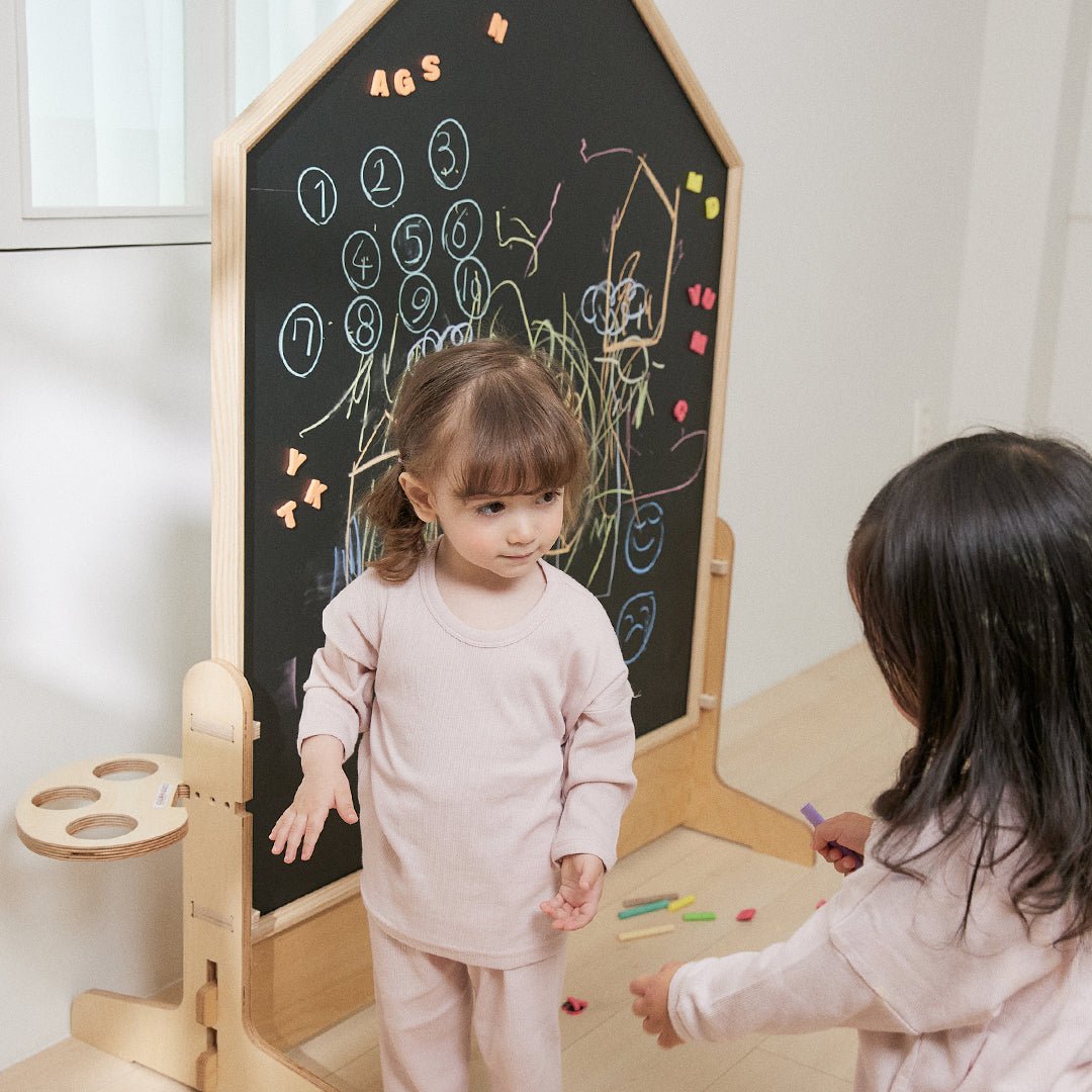 Comme moi Double - sided Drawing Board - Zezebaebae